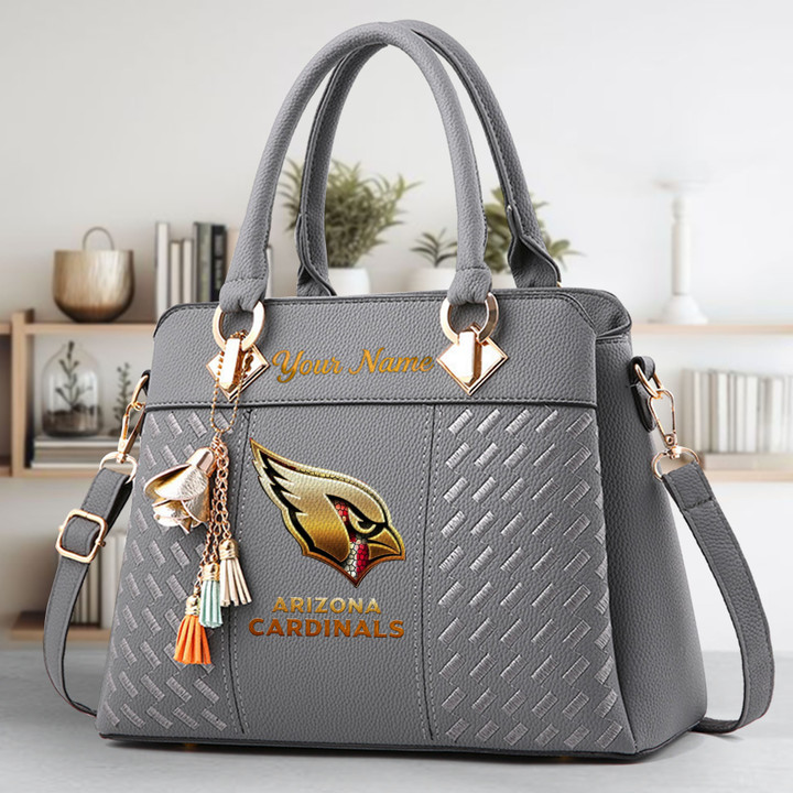 Limited Edition – Customized NFL Arizona Cardinals Luxury Handbag In Multiple Colors - Image 5