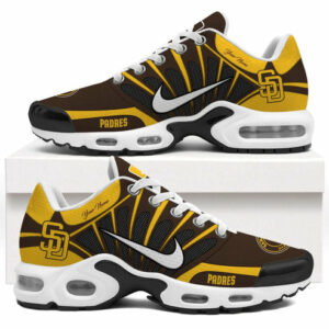 Limited Edition – Customized MLB San Diego Padres Unisex Air Max Plus Sneakers