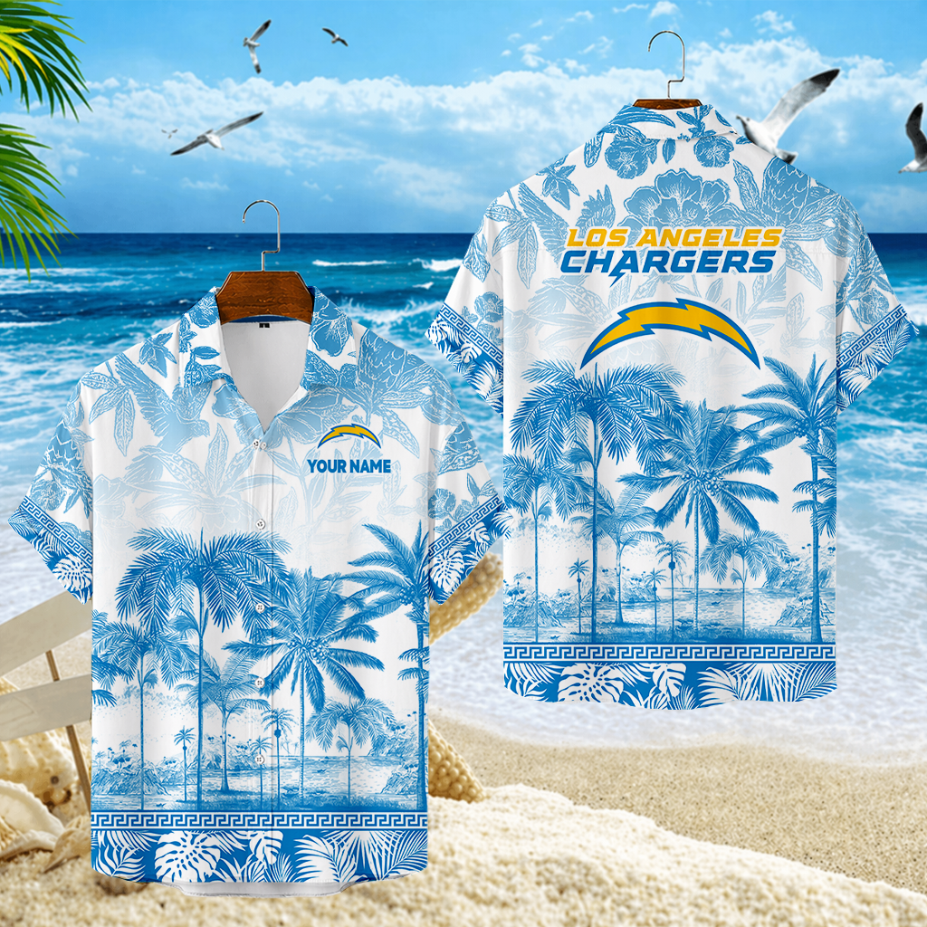 Limited Edition – Customized NFL Los Angeles Chargers Unisex Hawaiian Shirt