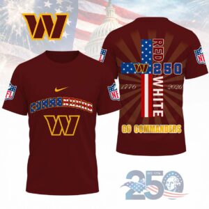 Limited Edition – Customized NFL Washington Commanders T-Shirt