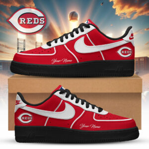 Limited Edition – Customized MLB Cincinnati Reds Air Force 1 Sneakers