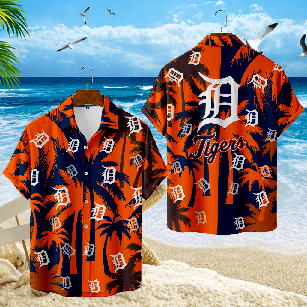 Limited Edition – Customized MLB Detroit Tigers Unisex Hawaiian Shirt