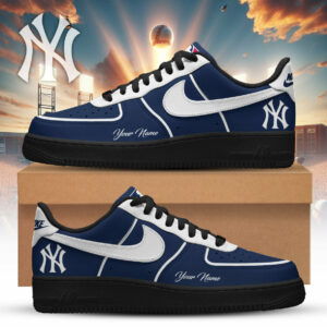 Limited Edition – Customized MLB New York Yankees Air Force 1 Sneakers