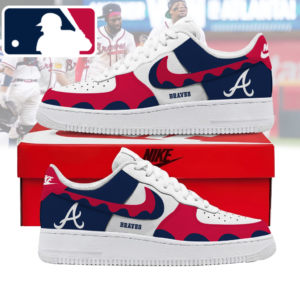 Limited Edition – Customized MLB Atlanta Braves Air Force 1 Shoes