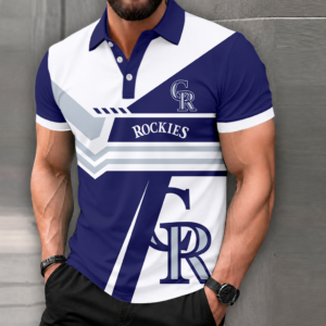 Limited Edition – Customized MLB Colorado Rockies Polo Shirt