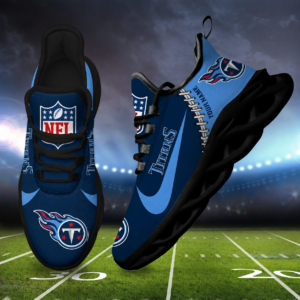 Limited Edition – Customized NFL Tennessee Titans Unisex Max Soul Shoes