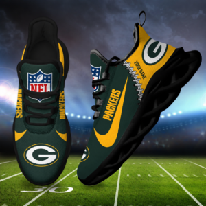 Limited Edition – Customized NFL Green Bay Packers Unisex Max Soul Shoes