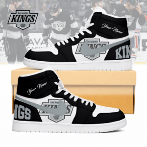 Limited Edition – Customized NHL Los Angeles Kings Air Jordan 1 Sneakers