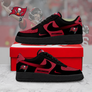 Limited Edition – Customized NFL Tampa Bay Buccaneers Air Force 1 Sneakers