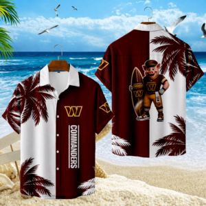 Limited Edition – Customized NFL Washington Commanders Unisex Hawaiian Shirt