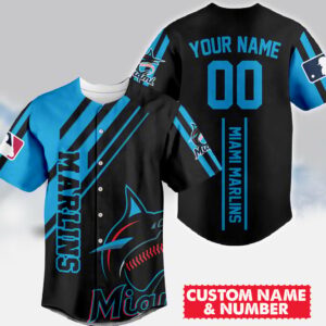 Limited Edition – Customized MLB Miami Marlins Baseball Jersey