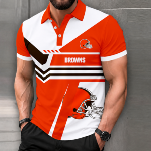 Limited Edition – Customized NFL Cleveland Browns Polo Shirt