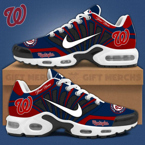 Limited Edition – Customized MLB Washington Nationals Unisex Air Max Plus Sneakers