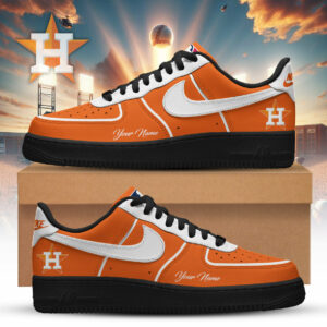 Limited Edition – Customized MLB Houston Astros Air Force 1 Sneakers
