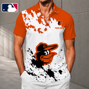 Limited Edition – Customized MLB Baltimore Orioles Unisex Hawaiian Shirt