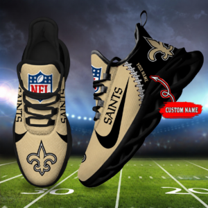 Limited Edition – Customized NFL New Orleans Saints Unisex Max Soul Shoes