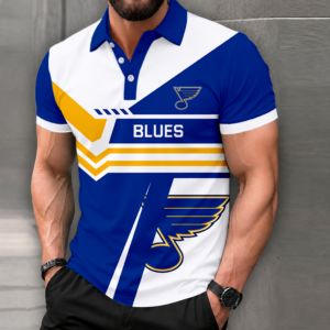 Limited Edition – Customized NHL St. Louis Blues Polo Shirt