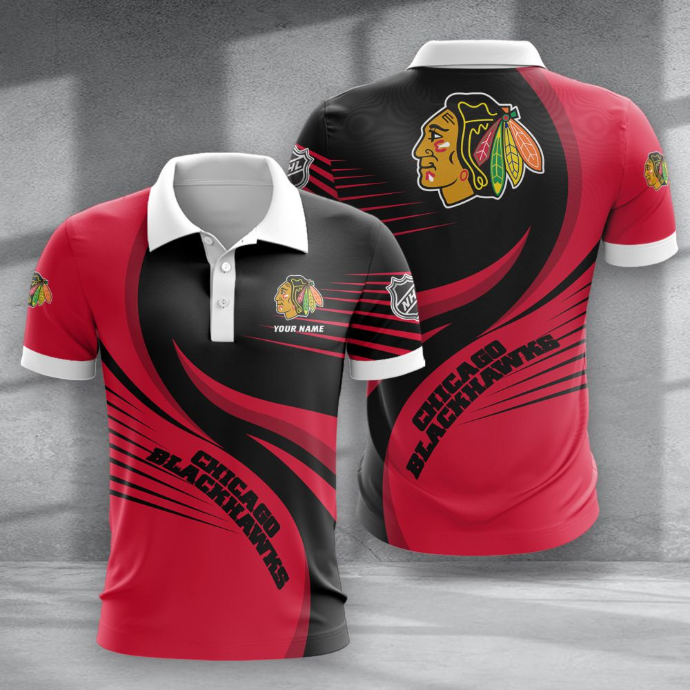 Limited Edition – Customized NHL Chicago Blackhawks Polo Shirt