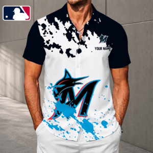 Limited Edition – Customized MLB Miami Marlins Unisex Hawaiian Shirt