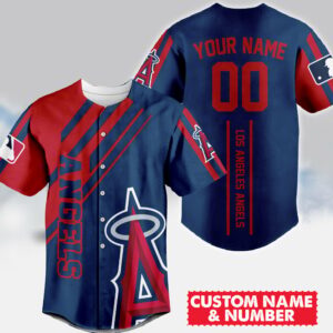 Limited Edition – Customized MLB Los Angeles Angels Baseball Jersey