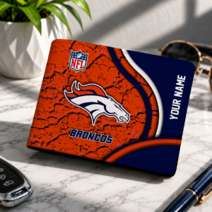 Limited Edition – Customized NFL Denver Broncos Leather Wallet