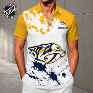 Limited Edition – Customized NHL Nashville Predators Unisex Hawaiian Shirt
