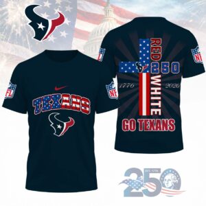 Limited Edition – Customized NFL Houston Texans T-Shirt