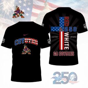 Limited Edition – Customized NHL Arizona Coyotes T-Shirt