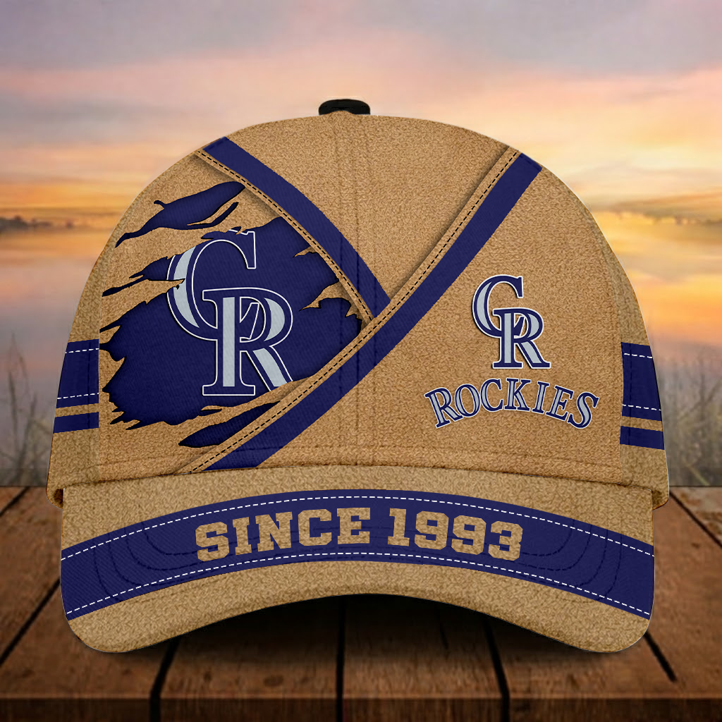 Limited Edition – Customized MLB Colorado Rockies Classic Cap