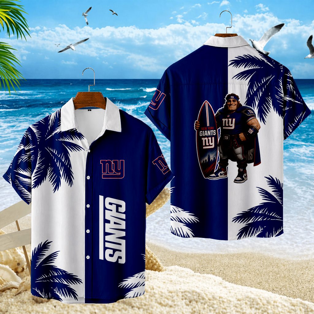 Limited Edition – Customized NFL New York Giants Unisex Hawaiian Shirt