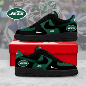 Limited Edition – Customized NFL New York Jets Air Force 1 Sneakers
