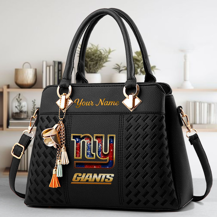 Limited Edition – Customized NFL New York Giants Luxury Handbag In Multiple Colors - Image 2