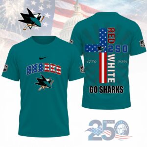 Limited Edition – Customized NHL San Jose Sharks T-Shirt
