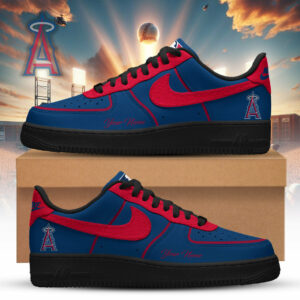 Limited Edition – Customized MLB Los Angeles Angels Air Force 1 Sneakers