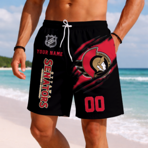 Limited Edition – Customized NHL Ottawa Senators Short Pants