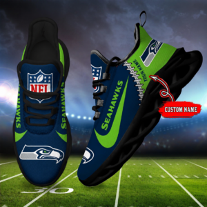 Limited Edition – Customized NFL Seattle Seahawks Unisex Max Soul Shoes