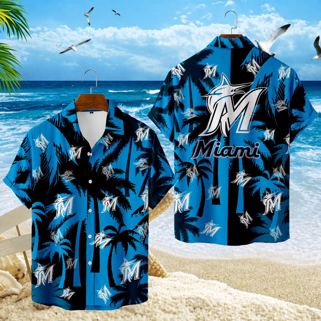 Limited Edition – Customized MLB Miami Marlins Unisex Hawaiian Shirt