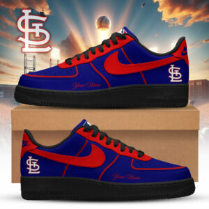 Limited Edition – Customized MLB St. Louis Cardinals Air Force 1 Sneakers