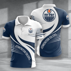 Limited Edition – Customized NHL Edmonton Oilers Polo Shirt
