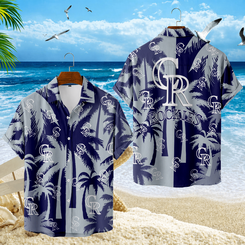 Limited Edition – Customized MLB Colorado Rockies Unisex Hawaiian Shirt