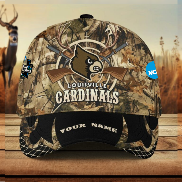 Limited Edition – Customized College World Series NCAA Louisville Cardinals Classic Cap