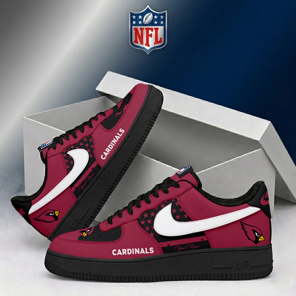 Limited Edition – Customized NFL Arizona Cardinals Air Force 1 Shoes - Image 2