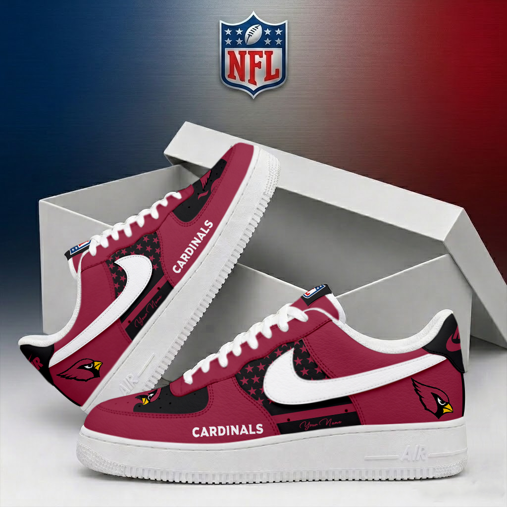 Limited Edition – Customized NFL Arizona Cardinals Air Force 1 Shoes