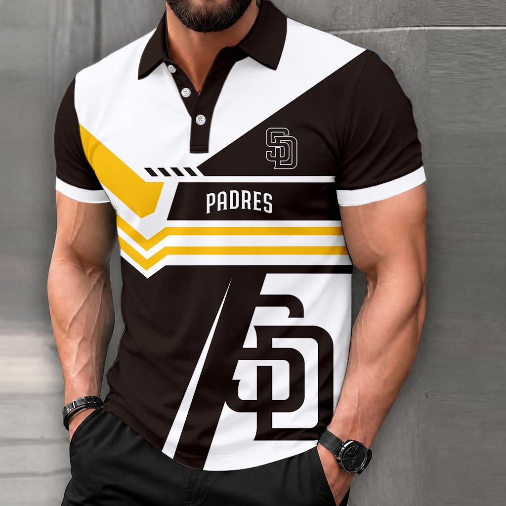 Limited Edition – Customized MLB San Diego Padres Polo Shirt