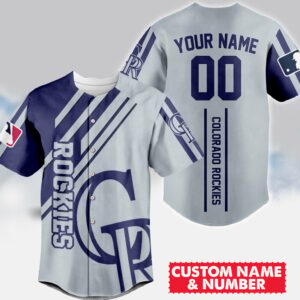 Limited Edition – Customized MLB Colorado Rockies Baseball Jersey