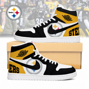 Limited Edition – Customized NFL Pittsburgh Steelers Air Jordan 1 Sneakers