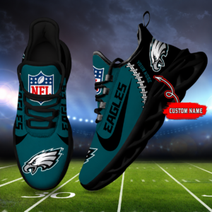Limited Edition – Customized NFL Philadelphia Eagles Unisex Max Soul Shoes