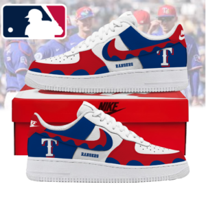 Limited Edition – Customized MLB Texas Rangers Air Force 1 Shoes