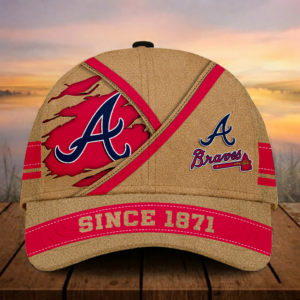 Limited Edition – Customized MLB Atlanta Braves Classic Cap