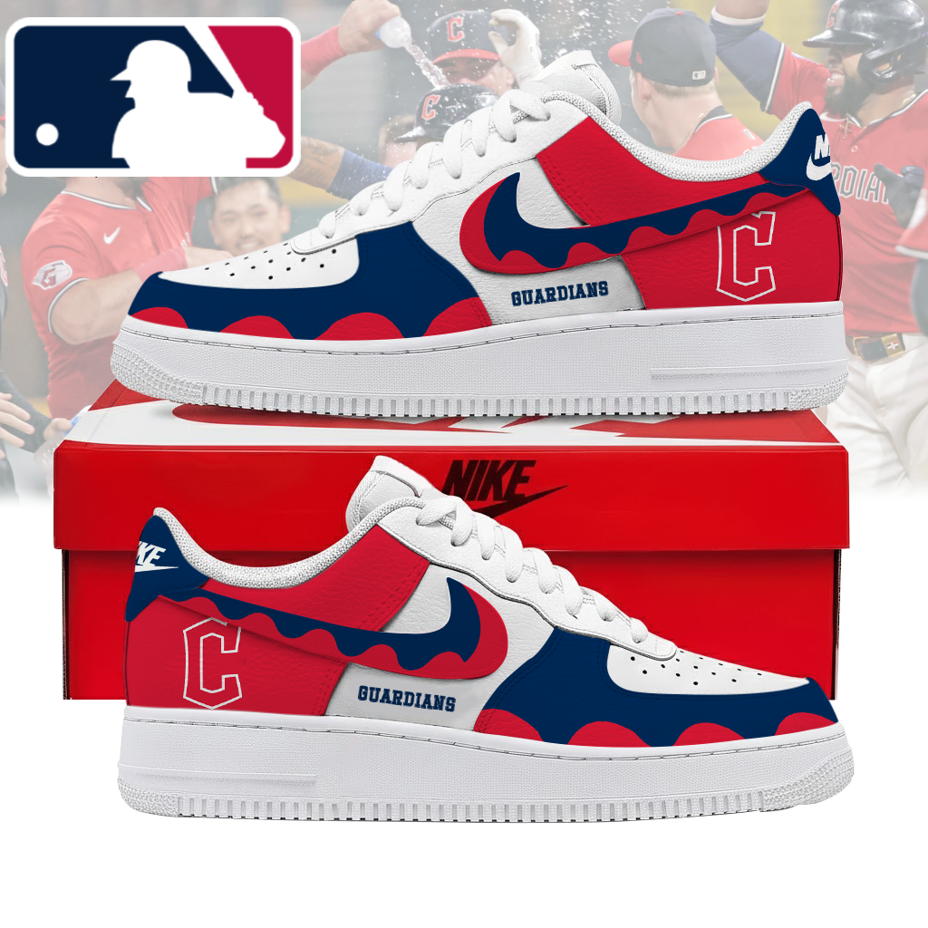 Limited Edition – Customized MLB Cleveland Guardians Air Force 1 Shoes